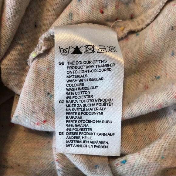 Oatmeal Heather Racerback Tank w/ Rainbow Neps - Picture 4 of 4